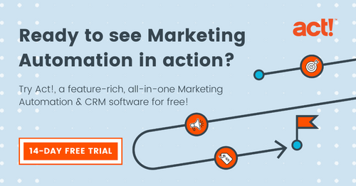 Prêt à voir l'automatisation du marketing en action ? Bouton CTA d'essai gratuit de 14 jours