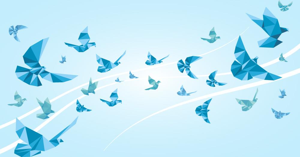 ilustrasi burung merpati
