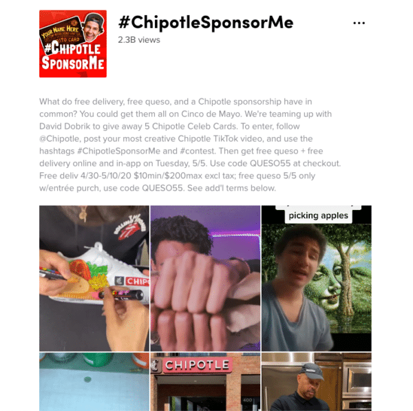 Chipotle-Sponsoren-Ich
