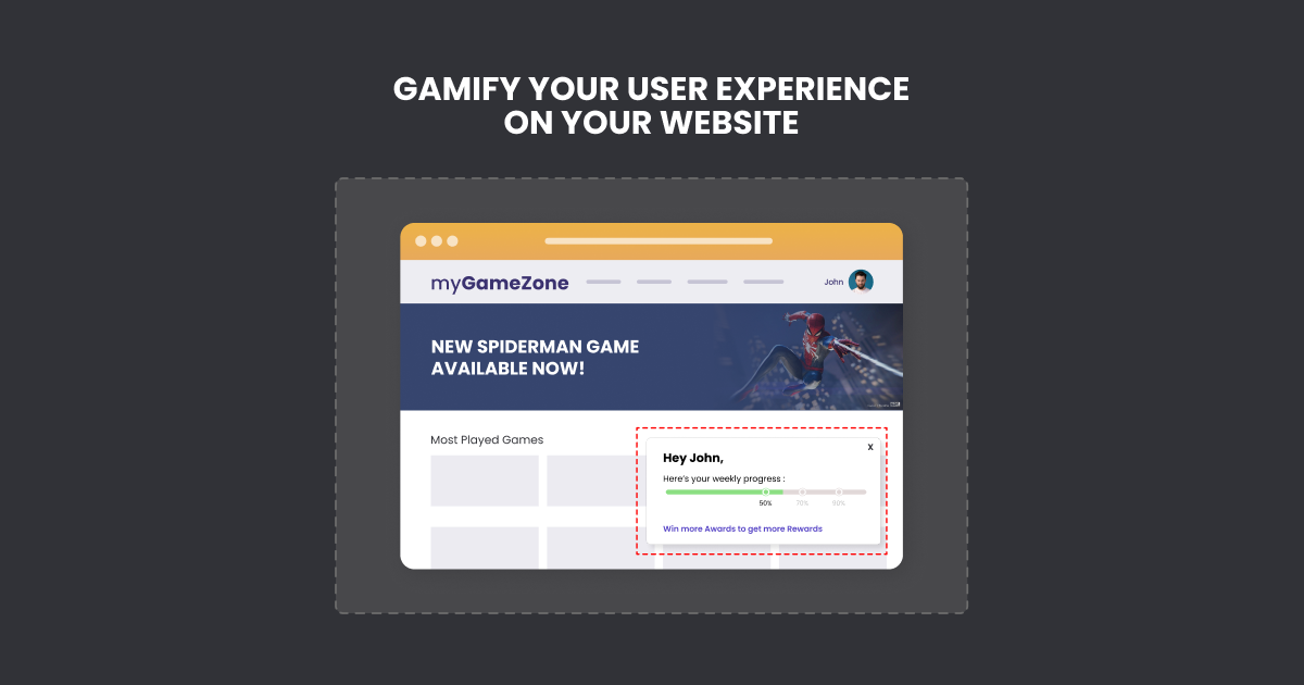 Experiencia de usuario gamificada