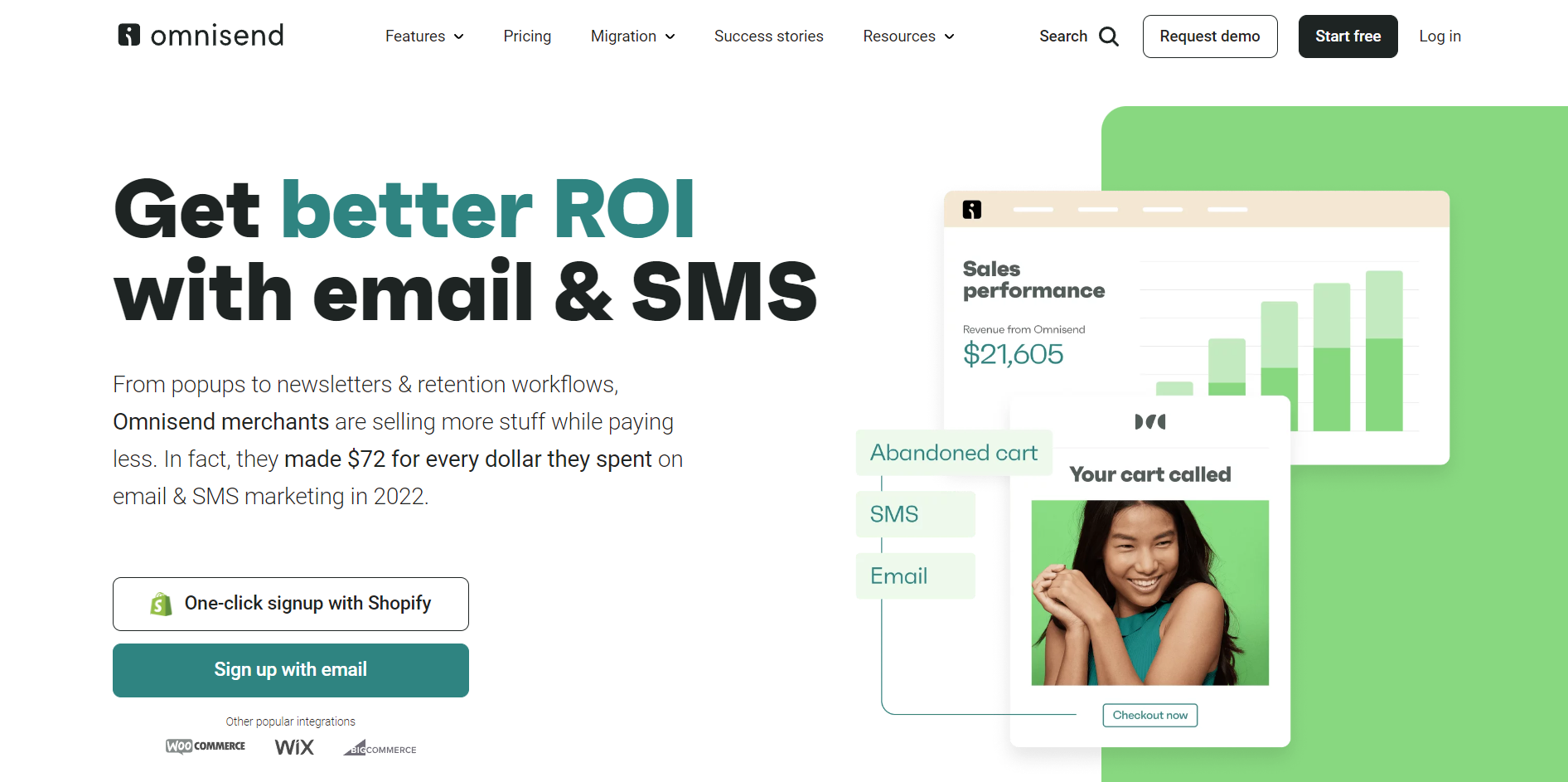 Omnisend: instrument de marketing prin e-mail AI