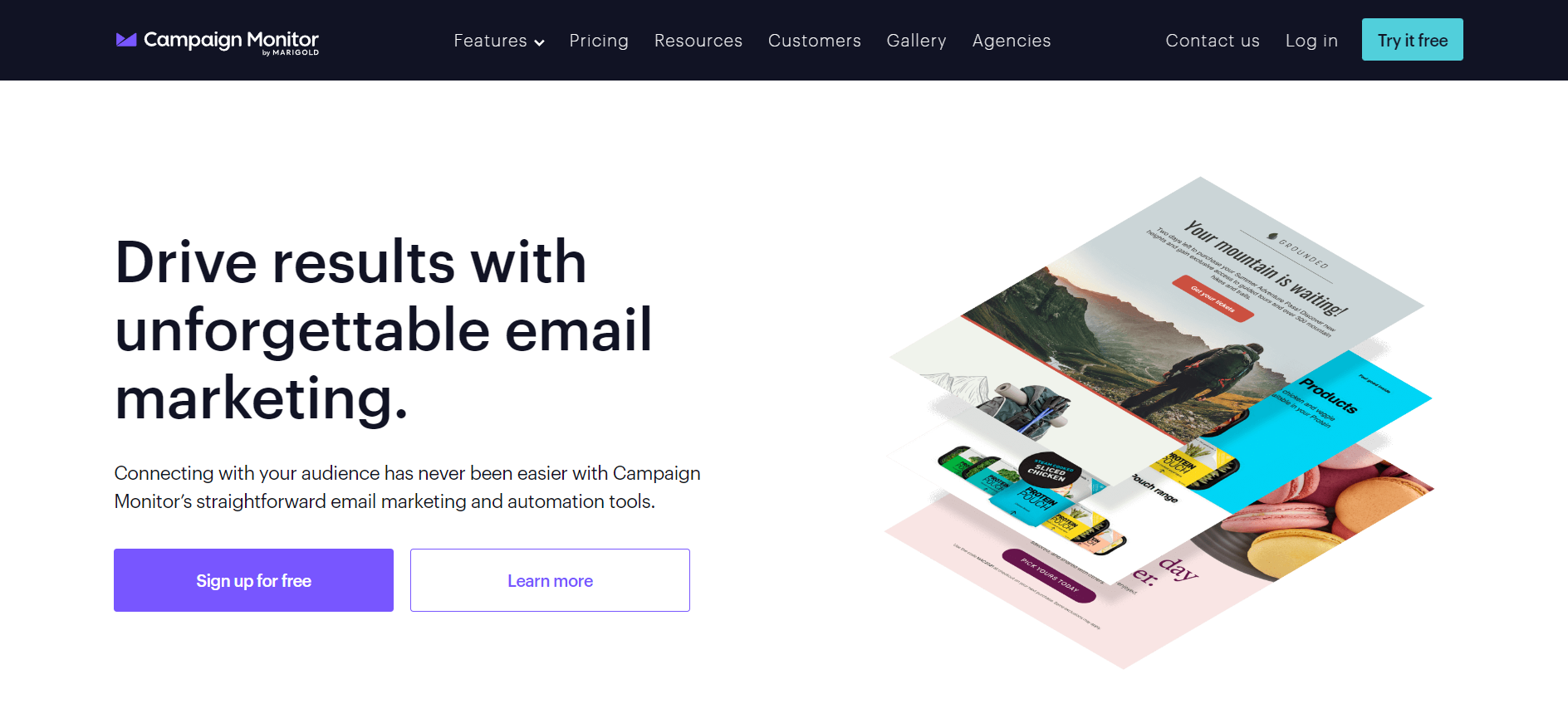 캠페인 모니터: AI 이메일 마케팅 도구