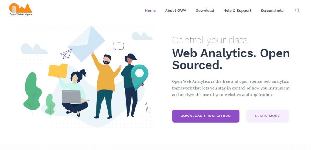 Öffnen Sie Web Analytics