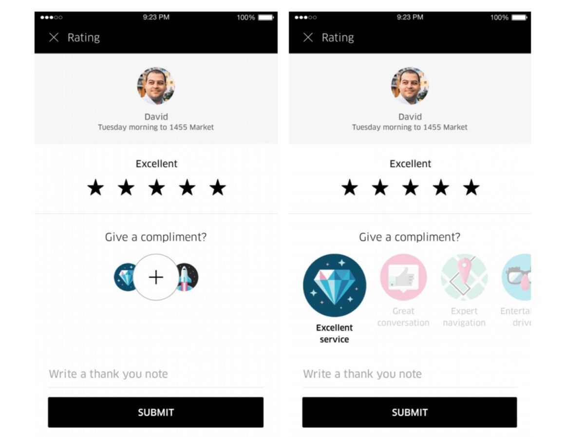 กลยุทธ์การเปลี่ยนใจลูกค้า uber