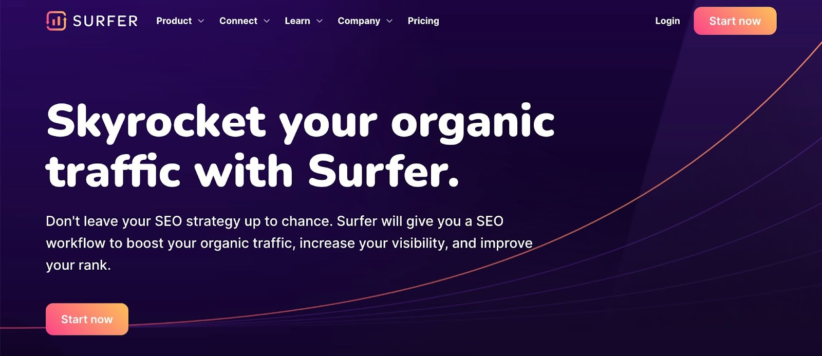 Logo surfer