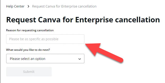 canva-enterprise-subscription 취소 방법