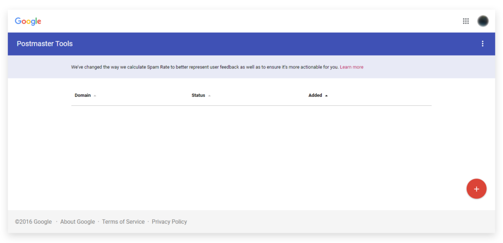Alat Google Postmaster