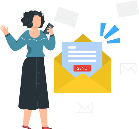 mengirim email hanya untuk kepentingan pengiriman