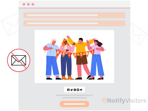 tidak mengirim email selamat datang