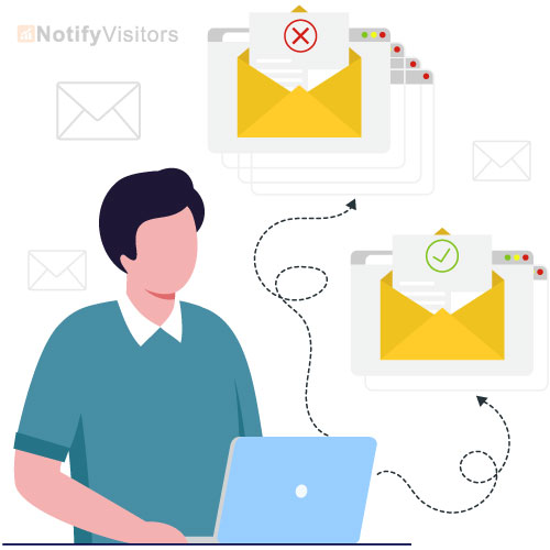mengirim terlalu banyak email