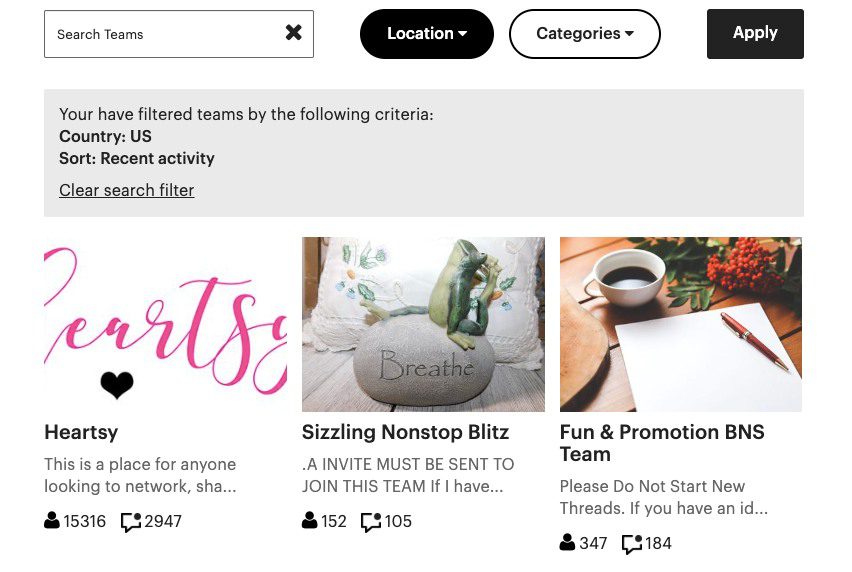 Strategi pemasaran konten Etsy: Tim Etsy