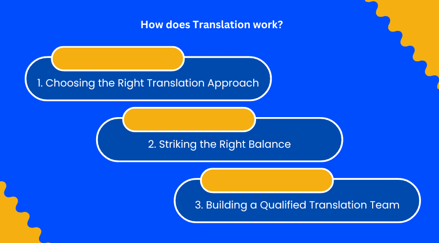 كيف تعمل الترجمة