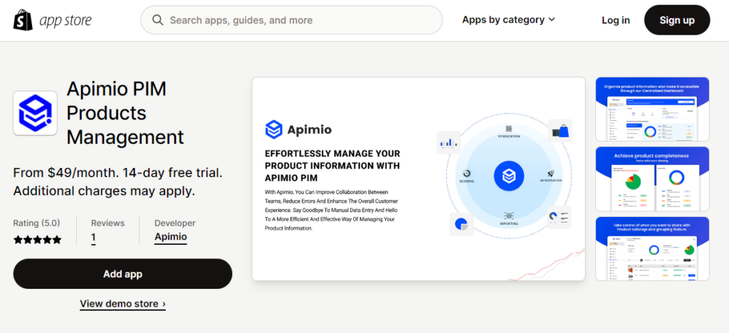Installieren Sie die Apimio-App