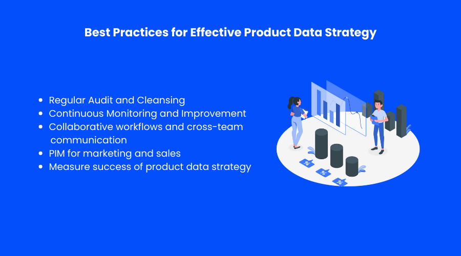 práticas recomendadas para estratégia de dados do produto