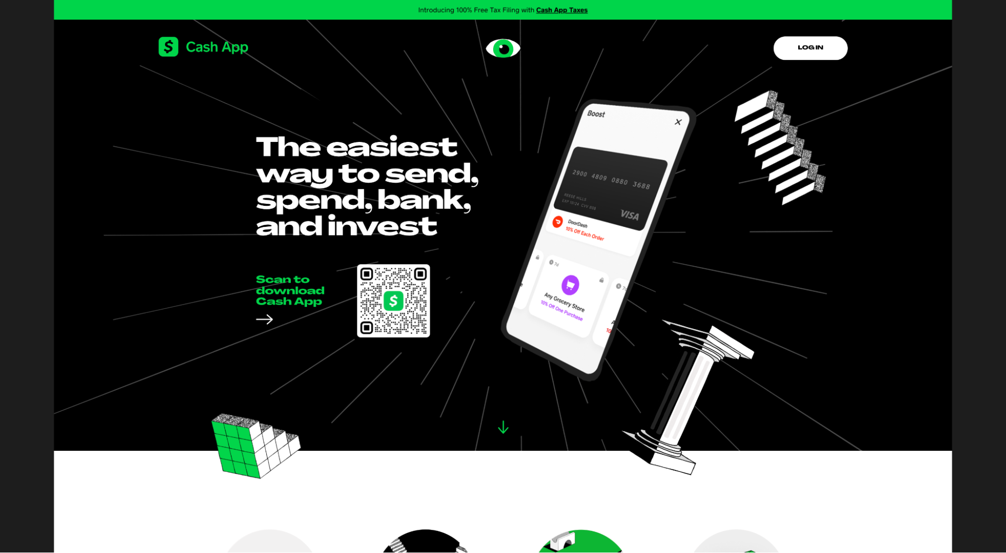 CashAppランディングページ