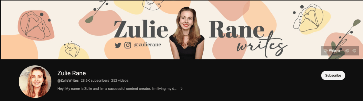 Saluran YouTube Zulie