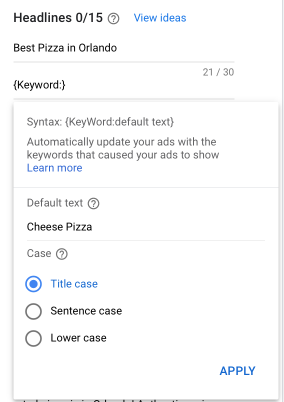 Google 가이드 방법 제목 사례