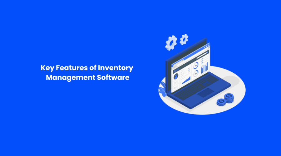 Características clave del software de gestión de inventario de tiendas online.