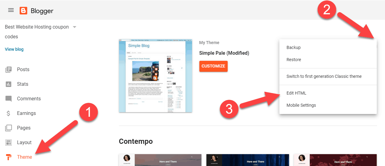 edit-html-blogger