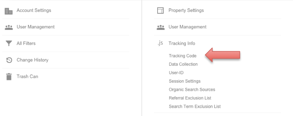 在哪裡可以找到 Google Analytics 跟踪代碼
