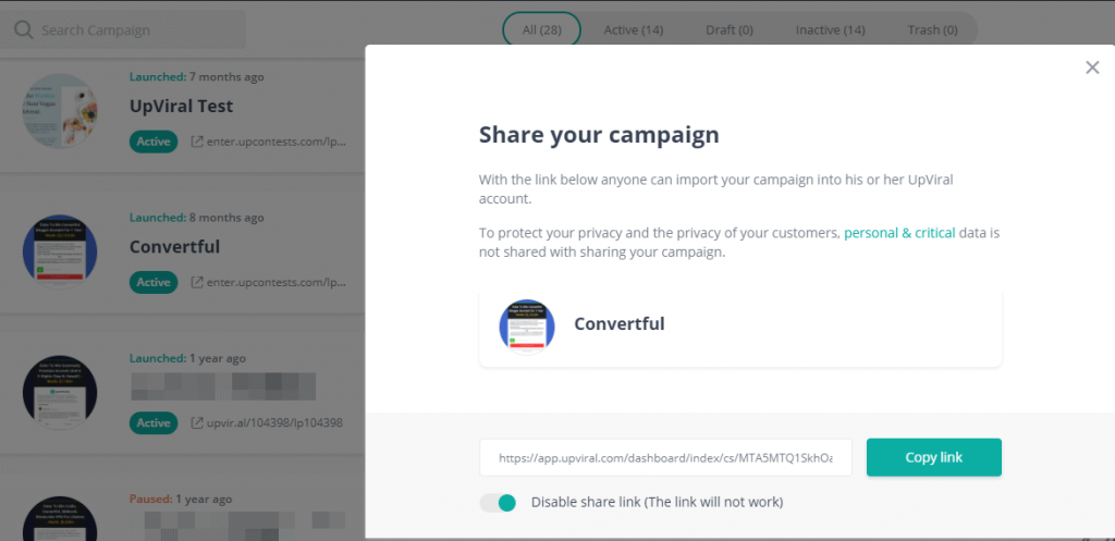share-campaign-upviral