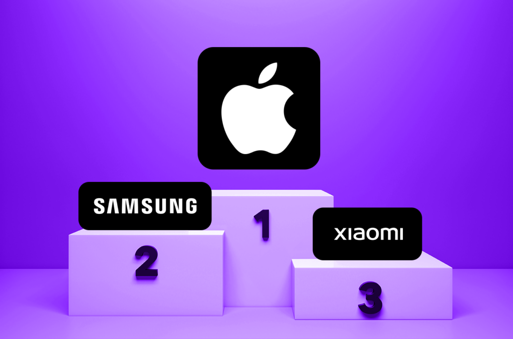 Apple, Samsung, Huawei