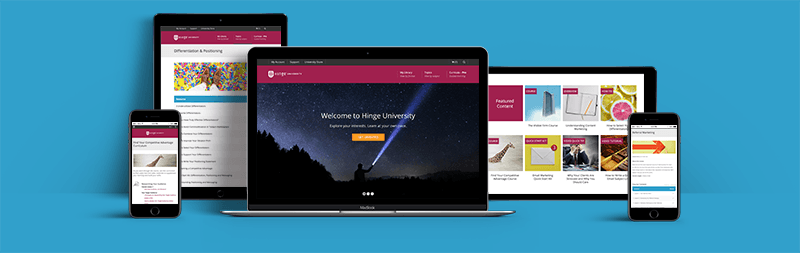 Contenu premium sous forme de cours et de matériel de formation