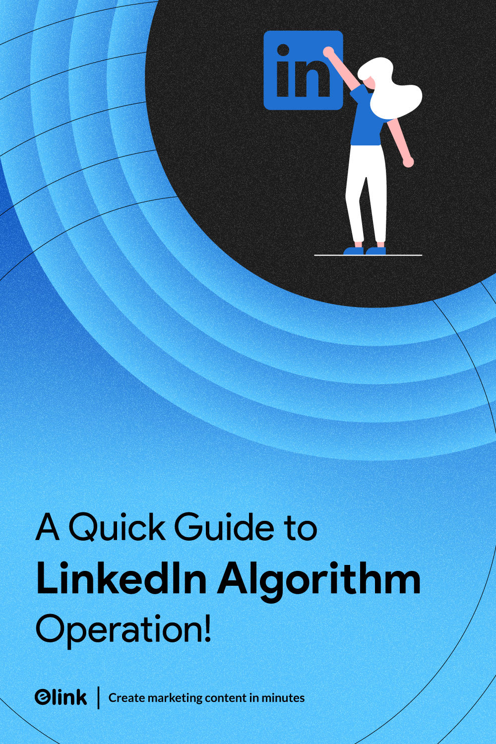 Um guia rápido para o algoritmo do LinkedIn - banner do Pinterest