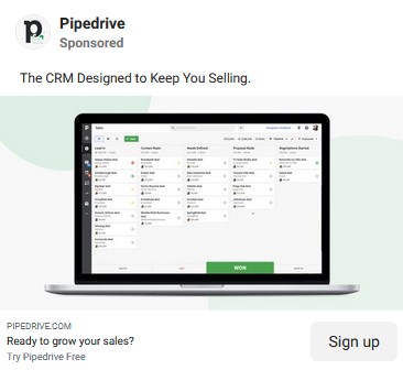 Kostenlose Pipedrive-Test-Facebook-Werbung