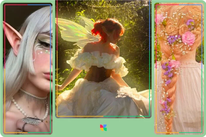 estetica fairycore sui social media