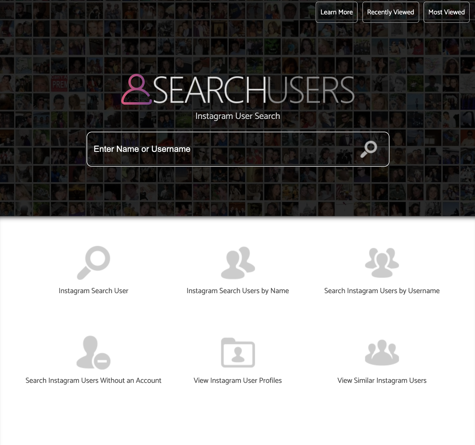 narzędzie instagramowe dla użytkowników wyszukiwania