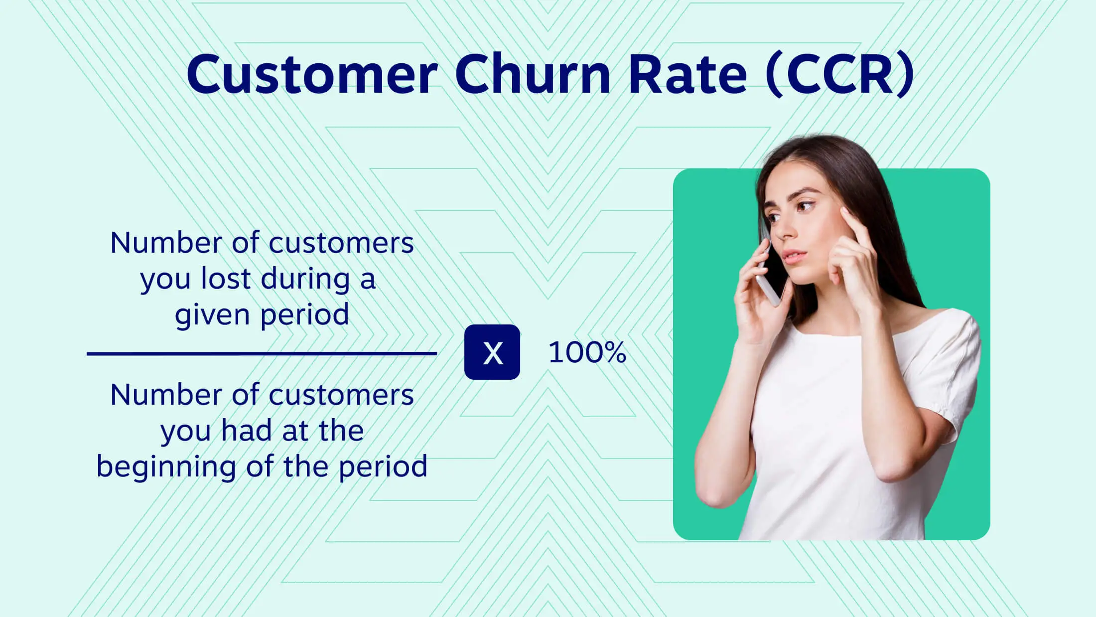 como calcular a taxa de rotatividade de clientes