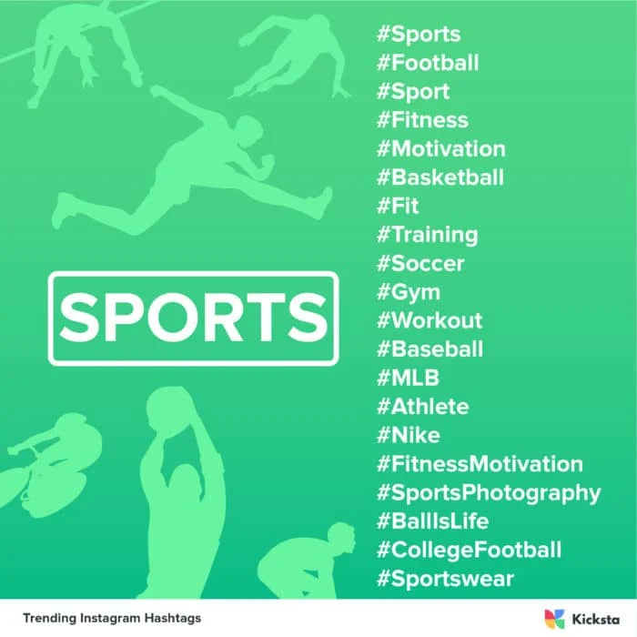 Sport-Instagram-Hashtags-Diagramm