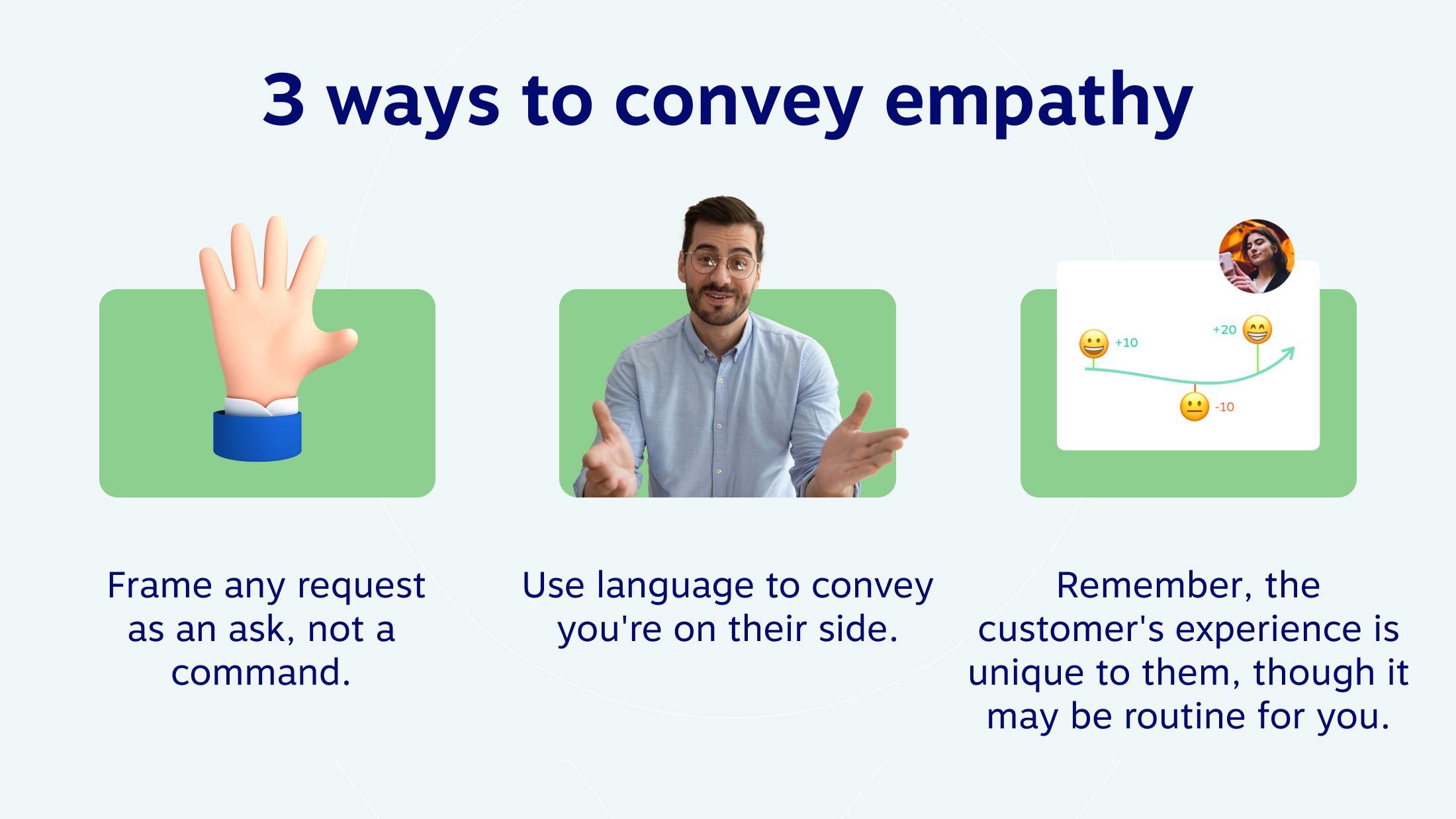 3 maneiras de transmitir empatia
