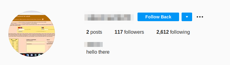 signes de faux abonnés Instagram
