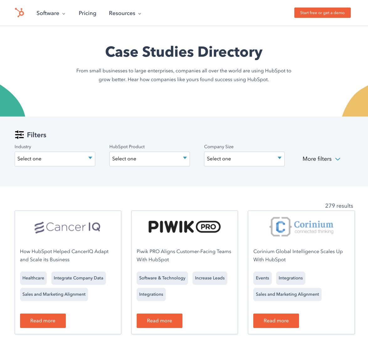Bukti sosial HubSpot
