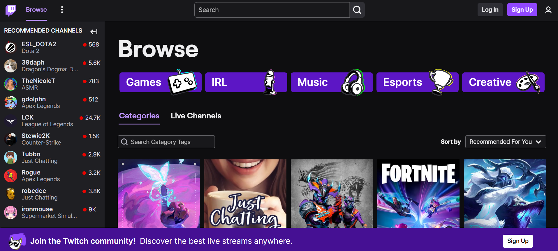 Twitch – Une plateforme de médias sociaux en 2024