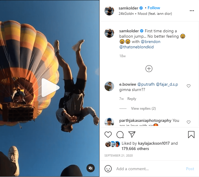 Video potret Instagram