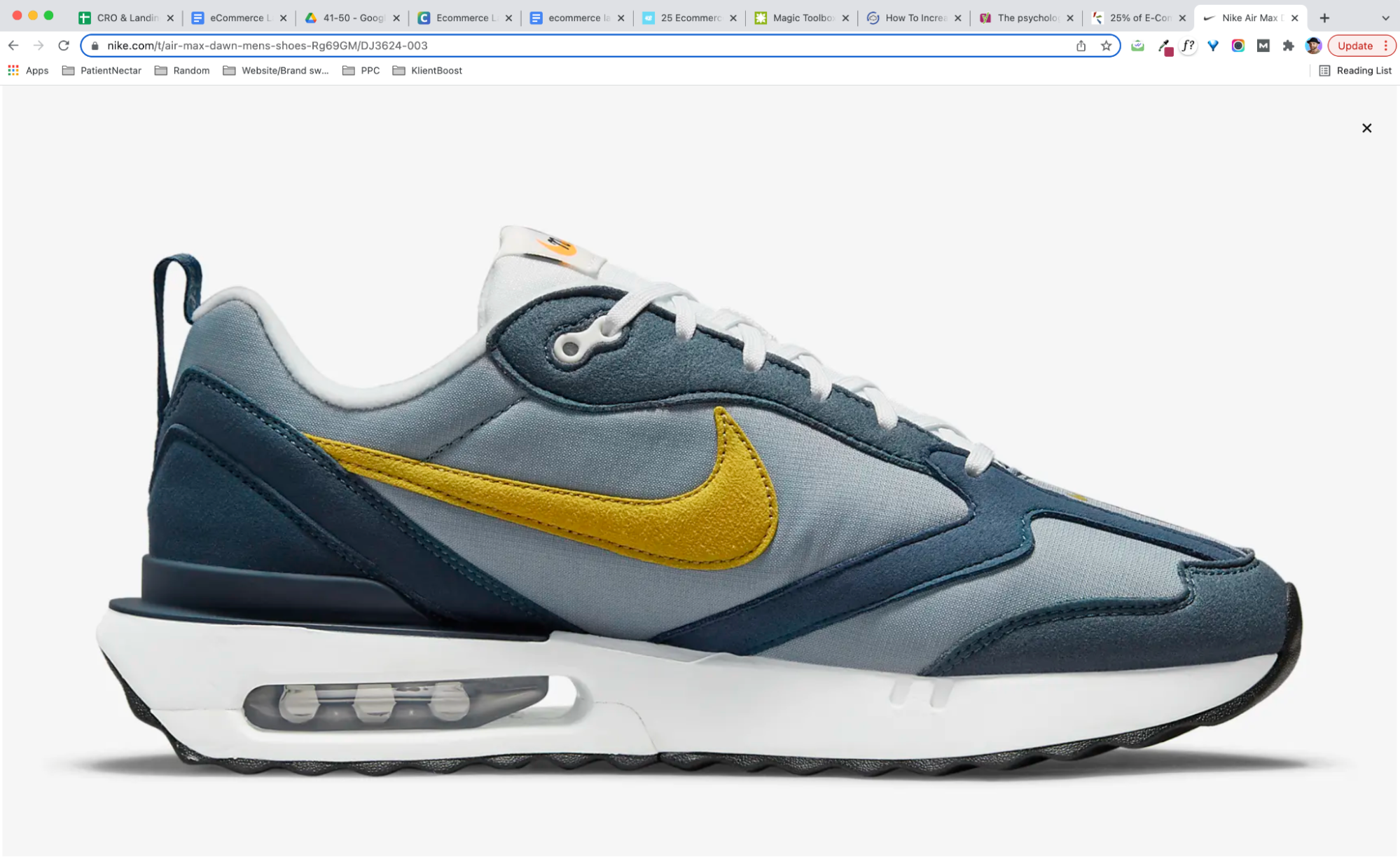 Zoom desktop Nike