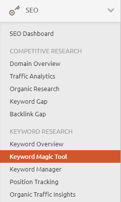 semrush-keyword-magic-tool-menu