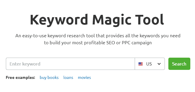 semrush-kata kunci-ajaib-alat