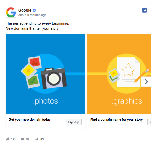 iklan facebook google