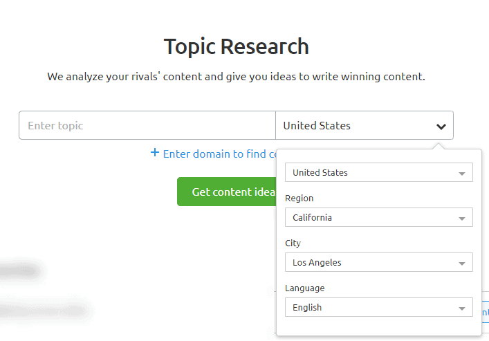 semrush-topic-research-search-page