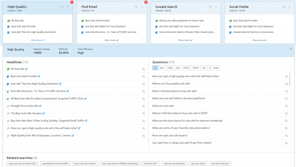 semrush-trending-topics