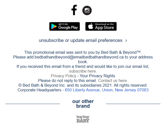 Bed Bath Beyond Beispiel Bed Bath Beyond example