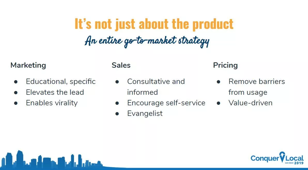 Go to market strategy