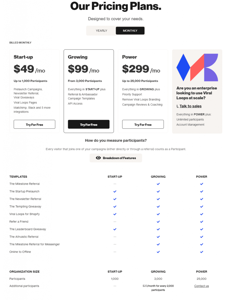 Viral-Loopsの価格