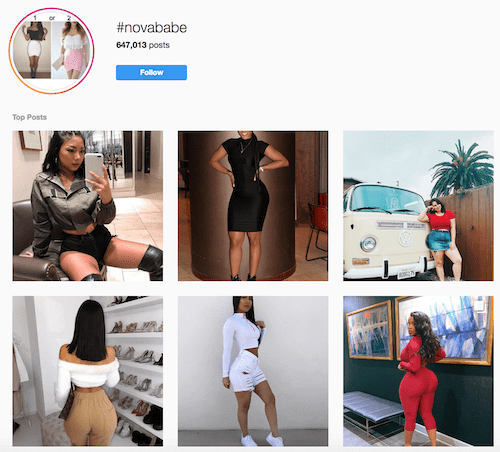 #NovababeInstagramマーケティング