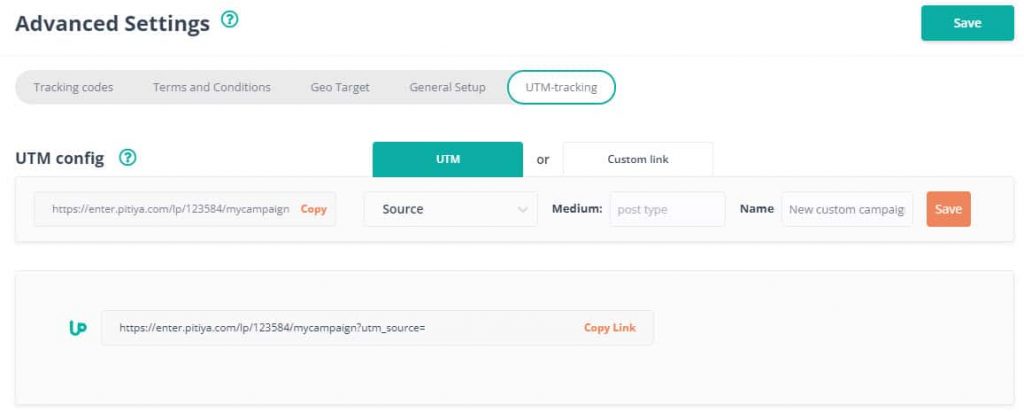 utm-配置-upviral-campaign