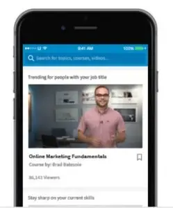 LinkedIn学習レビュー-モバイルアプリ